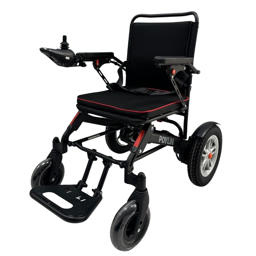 Poylin P205 Hafif Katlanabilir Akülü Tekerlekli Sandalye
