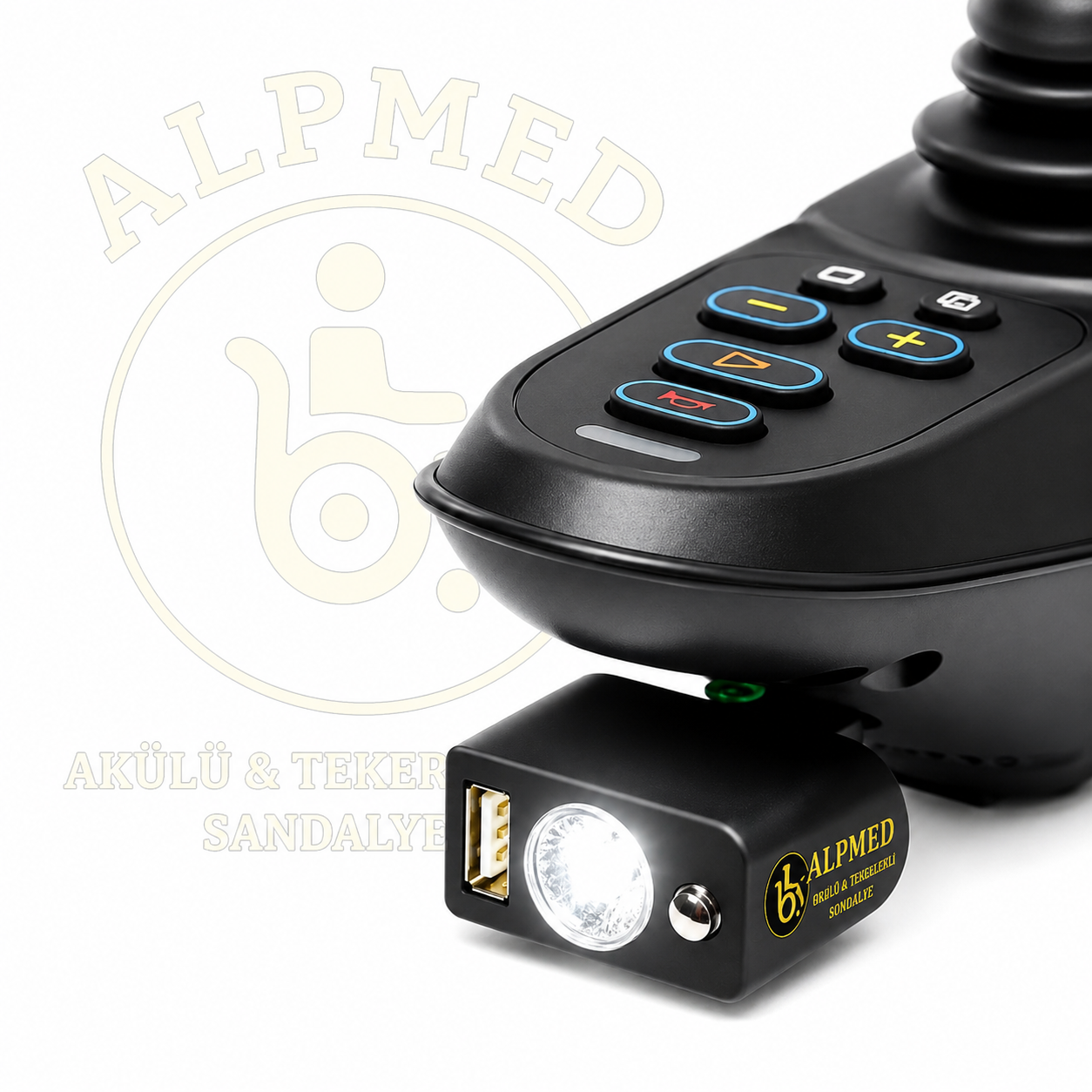 Ankara Akülü Sandalye USB’li LED Işık